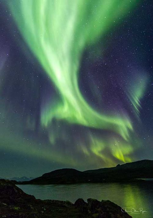 Northen Lights Like A Claw