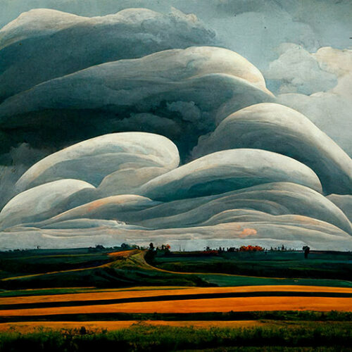 Curved Clouds - Winnie Møller